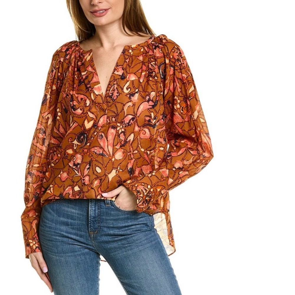 NWOT A.L.C. Nomad Blouse Sample piece sz.XL